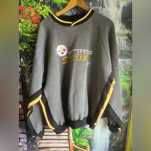 NFL pro line vintage sweatshirt Pittsburg Steelers  size XL men